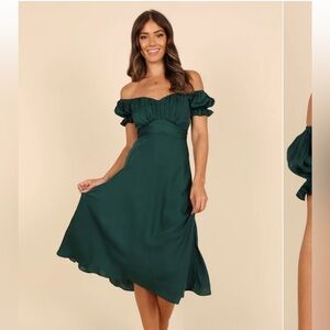 Emerald Green Dress